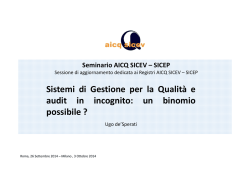 (Microsoft PowerPoint - Seminario Sicev Roma Milano