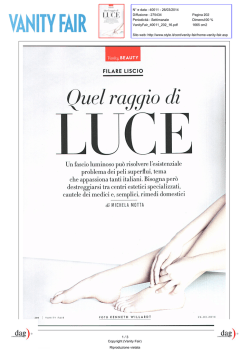 Quel raggio di LUCE - Franchising Nomasvello