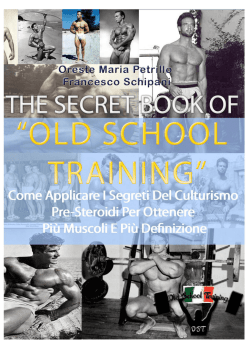 Old School Training - Anche Tu Puoi Avere Successo, Ora