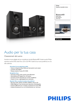 BTD2180/12 Philips Sistema musicale micro