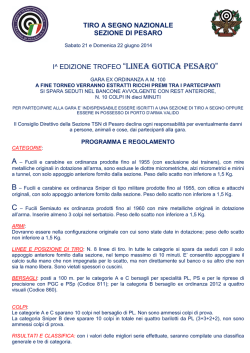 PROGRAMMA corretto