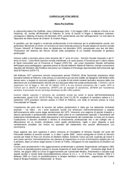 Maria Pia Giuffrida &ndash; Dipartimento Amministrazione Penitenziaria