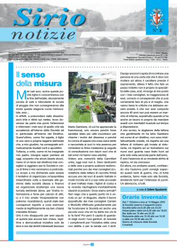 Ottobre - Società Canottieri Sirio