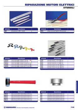 riparazione motori elettrici utensili