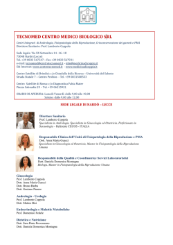 TECNOMED CENTRO MEDICO BIOLOGICO SRL