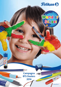 Catalogo Campagna scuola 2014