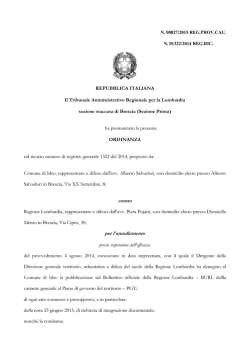 Sezione Prima - Valle Sabbia News
