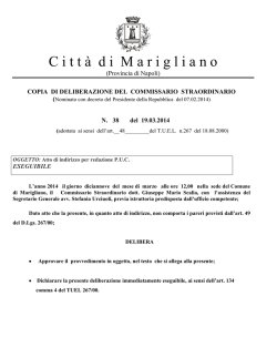 C i t t &agrave; d i  M a r i g l i a n o
