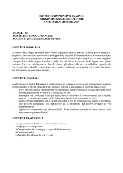 SCUOLA MEDIA STATALE “G - istituto comprensivo 2° anagni