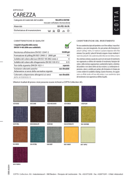 CAREZZA - COTTA Collection AG