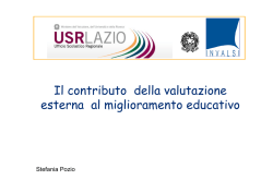 prof.ssa Stefania Pozio, INVALSI
