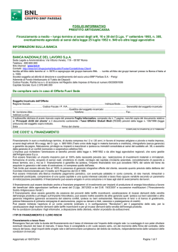 F.I. Finanziamento MLT prestito Artigiancassa