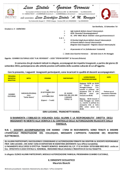 Liceo Statale &ldquo; Guarino Veronese &rdquo;
