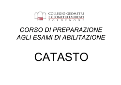 lezione 1.docfa - Collegio Geometri