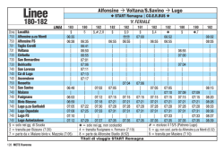 Alfonsine &rarr; Voltana/S.Savino &rarr; Lugo