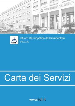 Principi fondamentali della Carta dei Servizi