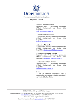 DirPubblica - Senato della Repubblica