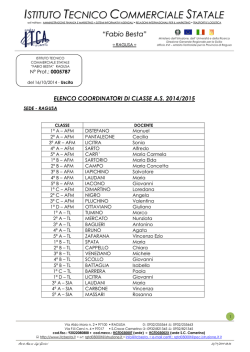 ISTITUTO TECNICO COMMERCIALE STATALE