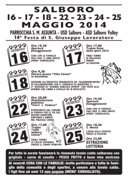 PARROCCHIA S. M. ASSUNTA - USD Salboro