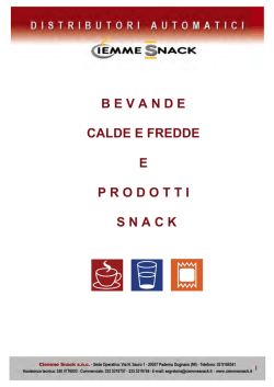 catalogo - Ciemme Snack