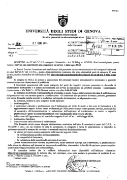 università degli studi di genova - Università degli Studi di Verona