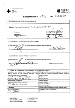 premessa - ASL Roma F