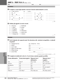 Scarica un esempio - Zanichelli online per la scuola