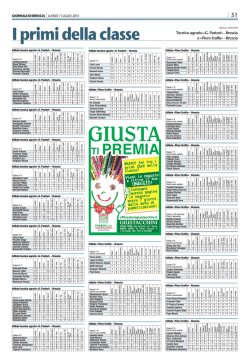 G. Pastori&raquo; - Brescia e &laquo;Piero Sraffa&raquo;