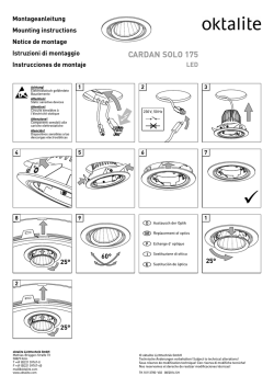 Instrucciones de montaje