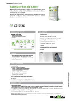 Rasobuild® eco Top Gesso