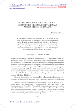IL PROCESSO DI IBRIDAZIONE DEI SISTEMI ACCENTRATI DI