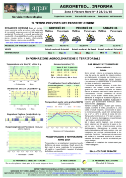 AGROMETEO&hellip; INFORMA