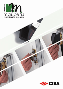 Maniglioni antipanico da applicare