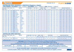 Tennis - Punto Snai Marche