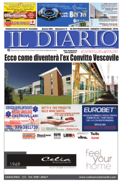 Ecco come diventer&agrave; l`ex Convitto Vescovile