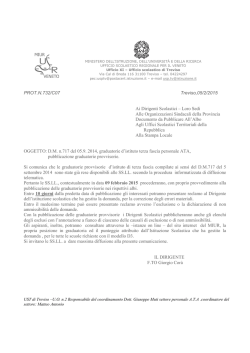 Comunicazione - Treviso &ndash; Ufficio scolastico territoriale