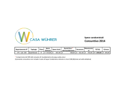 Scarica PDF spese condominiali, consuntivo 2014