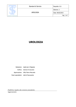 Urologia () - Sanatorio Triestino