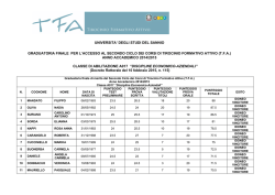 A017 - Universit&agrave; degli Studi del Sannio