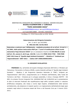 01- Determina a contrarre assicurazione RUP