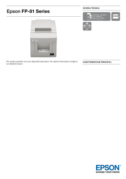 Epson FP-81 Series