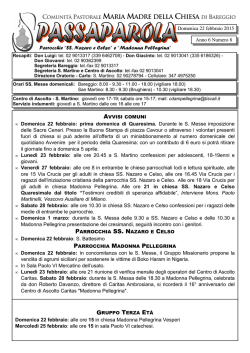 avvisi - Bareggio