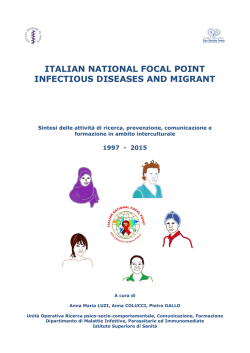 Scarica la Sintesi delle attività dell`Italian NFP 1997-2015