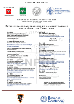 Forum 21 febbraio 2015 - stampa 1