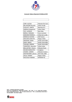 Scarica Allegato - Comitato Regionale FIPAV Calabria