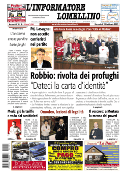 quattro pagine - L`Informatore Lomellino