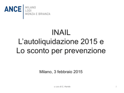 INAIL - Assimpredil Ance