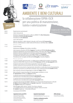 Direttore Generale Educazione e Ricerca Mibact C. Bon Valsassina Pr