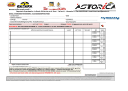modulo iscrizione a squadre
