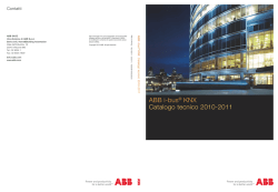 ABB i-bus® KNX Catalogo tecnico 2010-2011